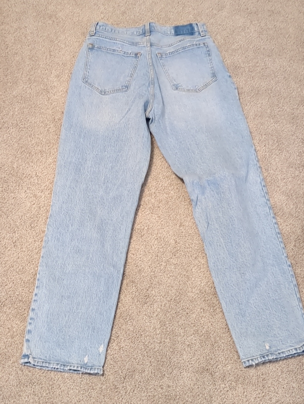 Abercrombie & Fitch The '90s Straight Ultra High Rise Size 30/10 Long - Picture 6 of 6